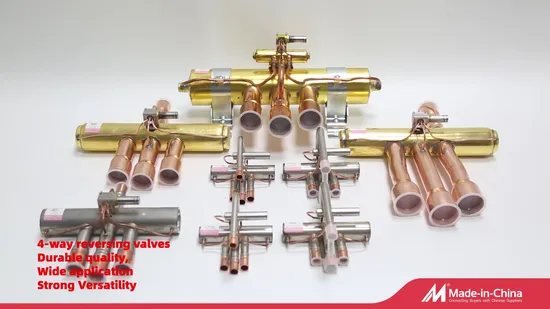 Gangli Exceptional Performance Hot-Sale Customed Electromagnetic Four-Way Reversing Valve